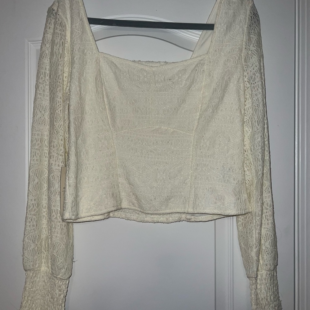 Idyllwind Cream Lace Blouse